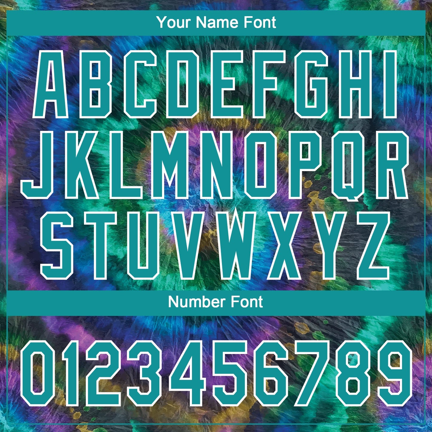 Custom Tie Dye Teal-White 3D Two-Button Unisex Softball Jersey Limited