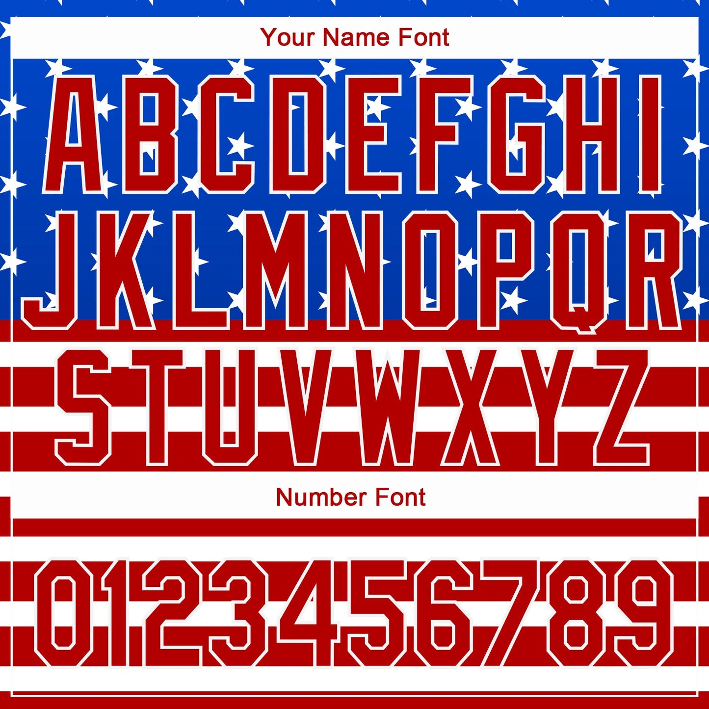 Custom Royal Red-White 3D American Flag Fashion Two-Button Unisex Softball Jersey Limited