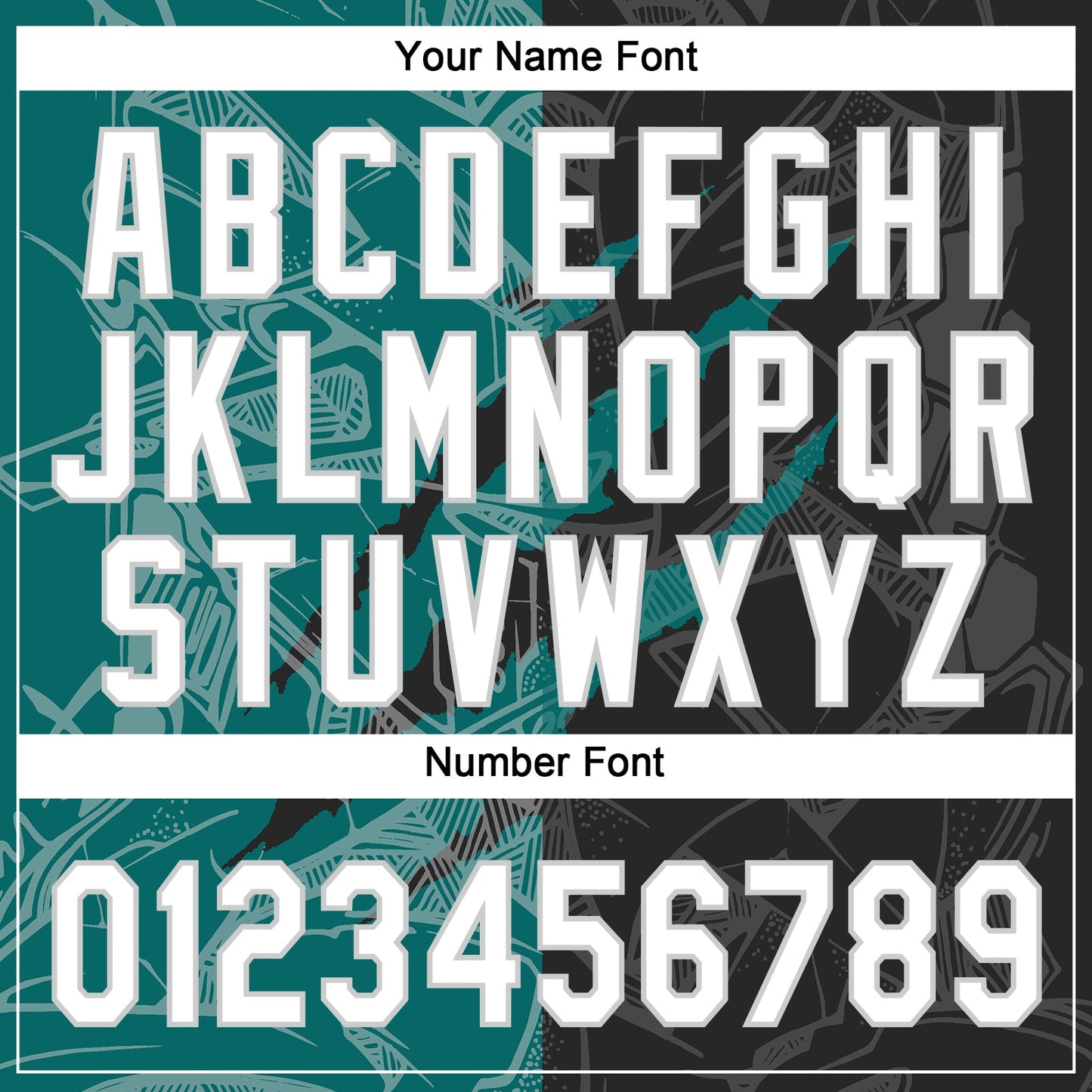 Custom Graffiti Pattern Black Teal-Gray 3D Two-Button Unisex Softball Jersey Limited