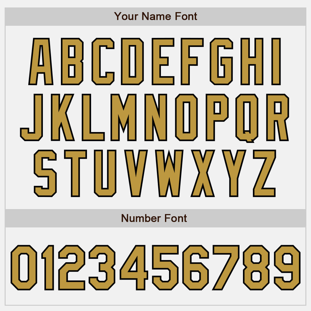 Custom White Black Pinstripe Old Gold Two-Button Unisex Softball Jersey Limited