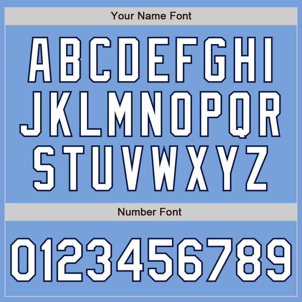 Custom Light Blue Navy Pinstripe White Two-Button Unisex Softball Jersey Limited