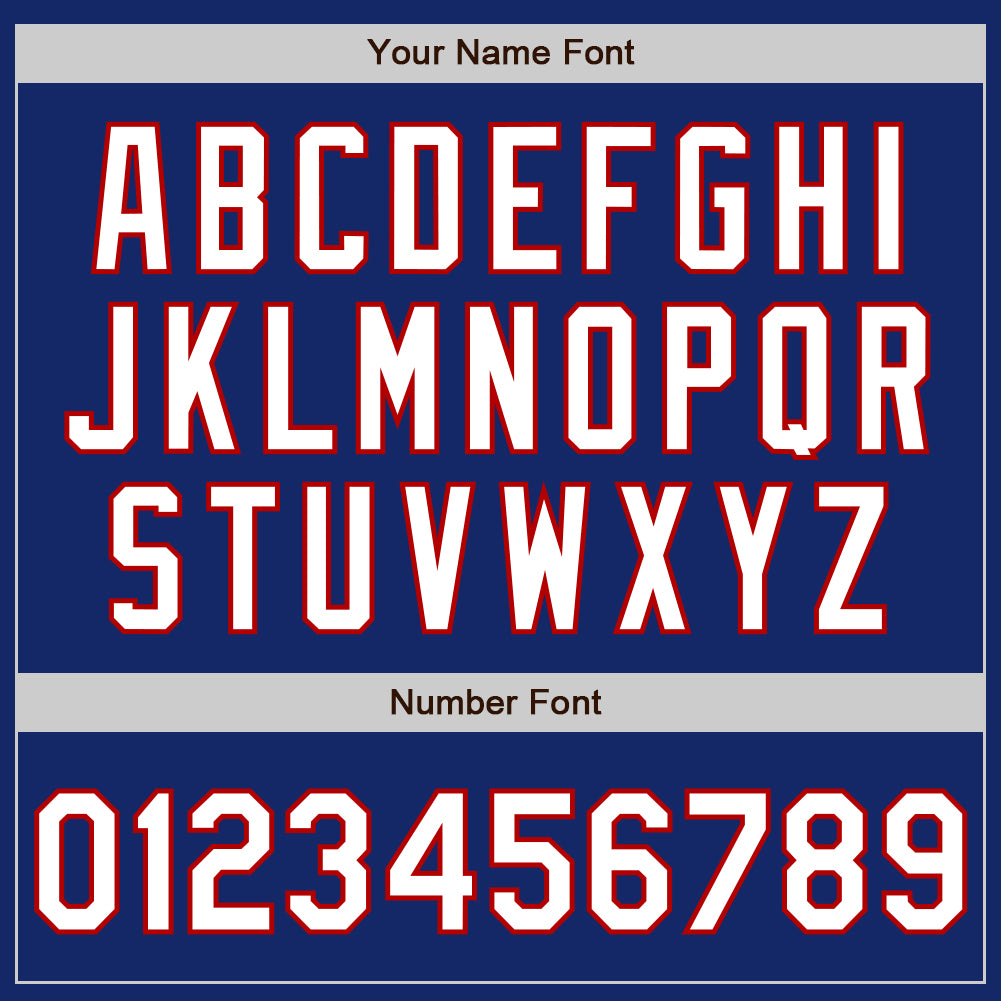 Custom Royal Red Pinstripe White Two-Button Unisex Softball Jersey Limited