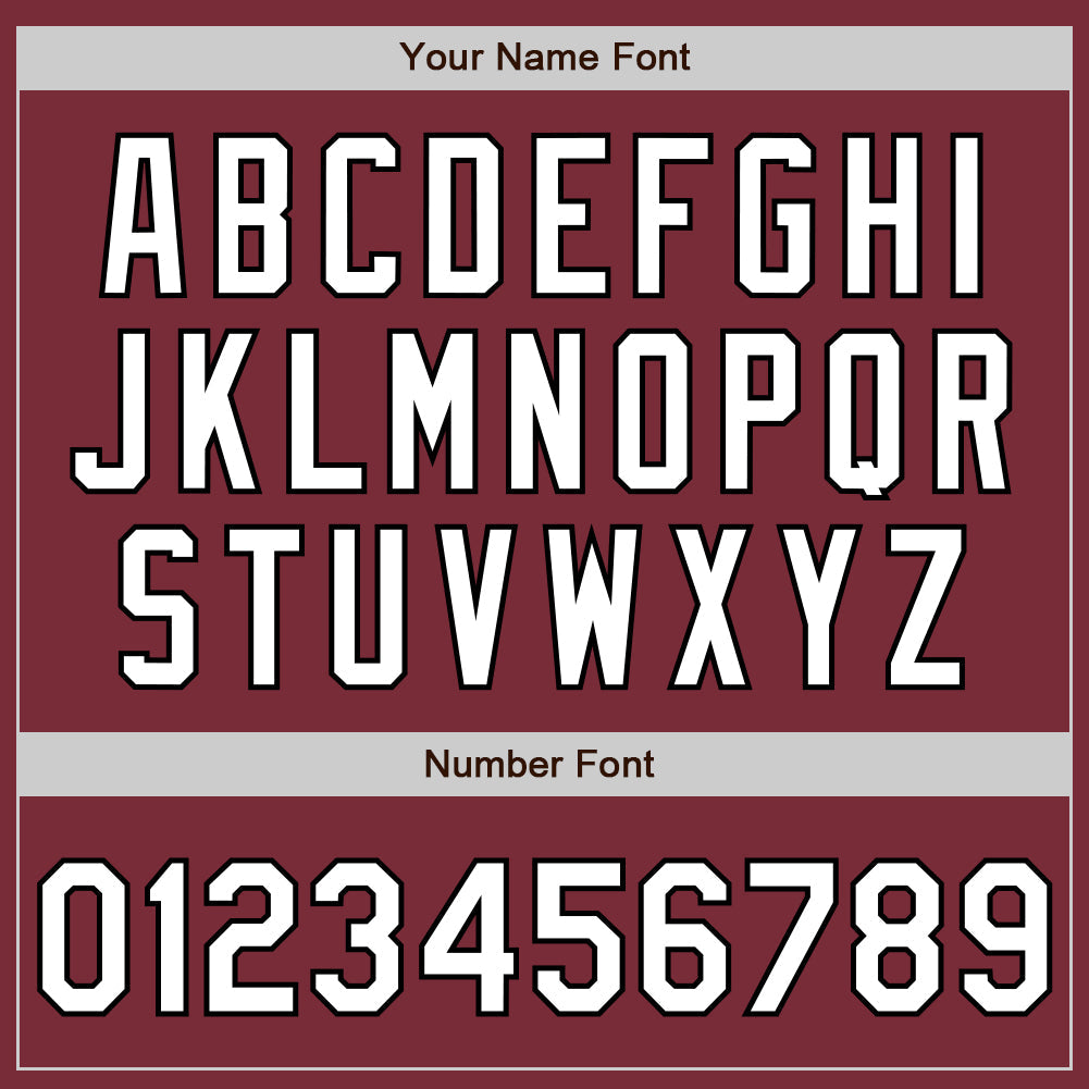 Custom Burgundy Black Pinstripe White Two-Button Unisex Softball Jersey Limited