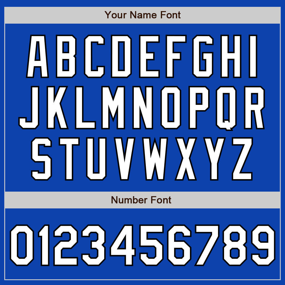 Custom Thunder Blue Black Pinstripe White Two-Button Unisex Softball Jersey Limited