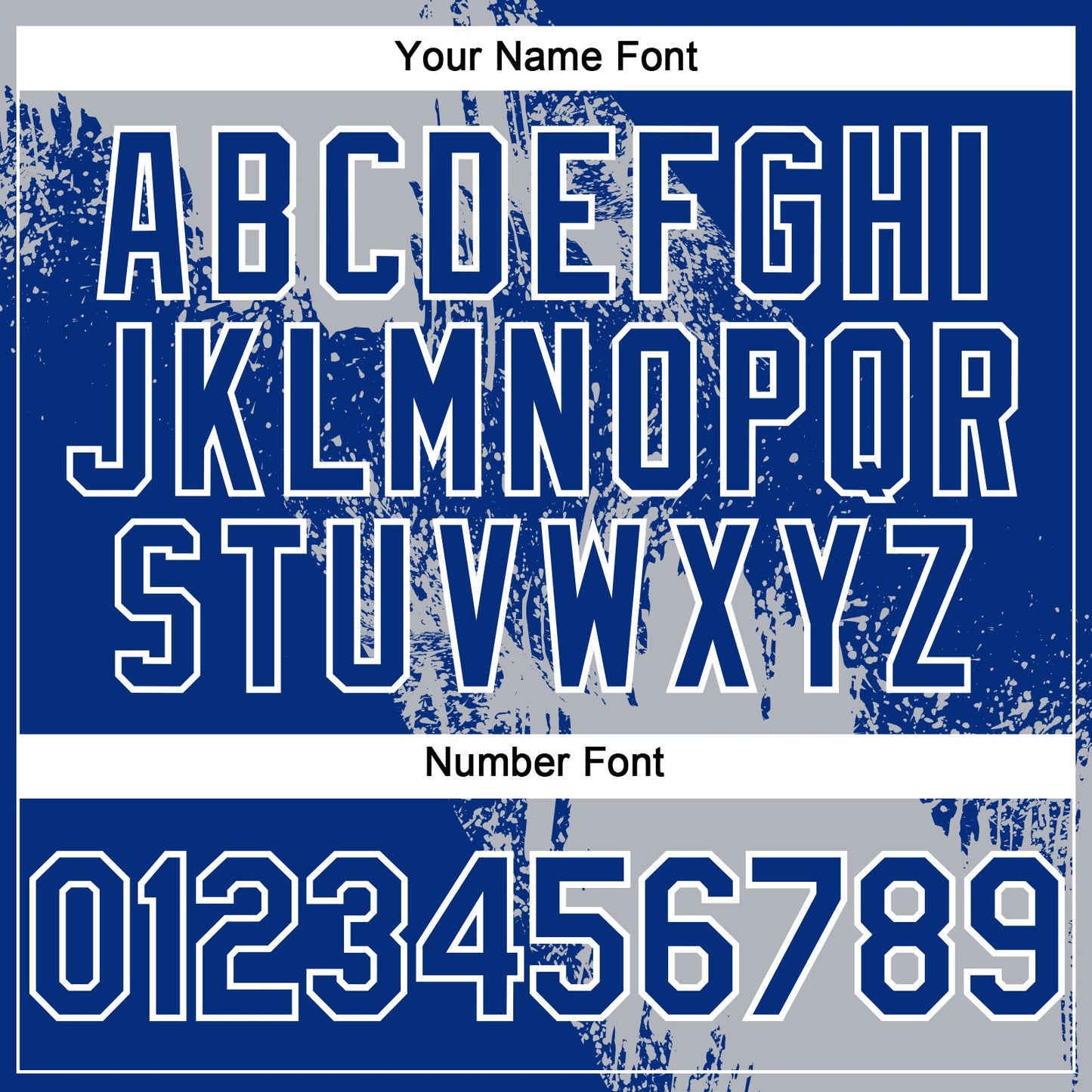 Custom Gray Royal-White 3D Pattern Abstract Brush Stroke Two-Button Unisex Softball Jersey Limited