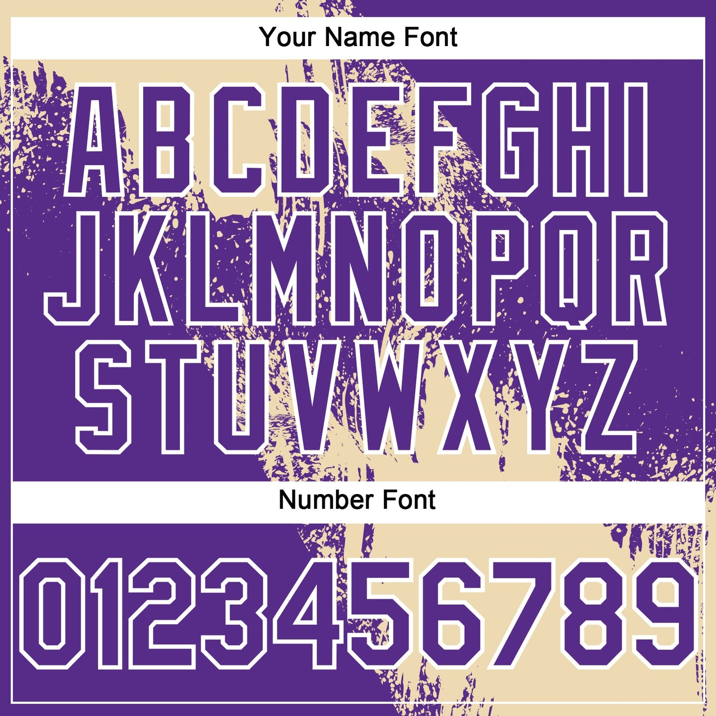 Custom Cream Purple-White 3D Pattern Abstract Brush Stroke Two-Button Unisex Softball Jersey Limited