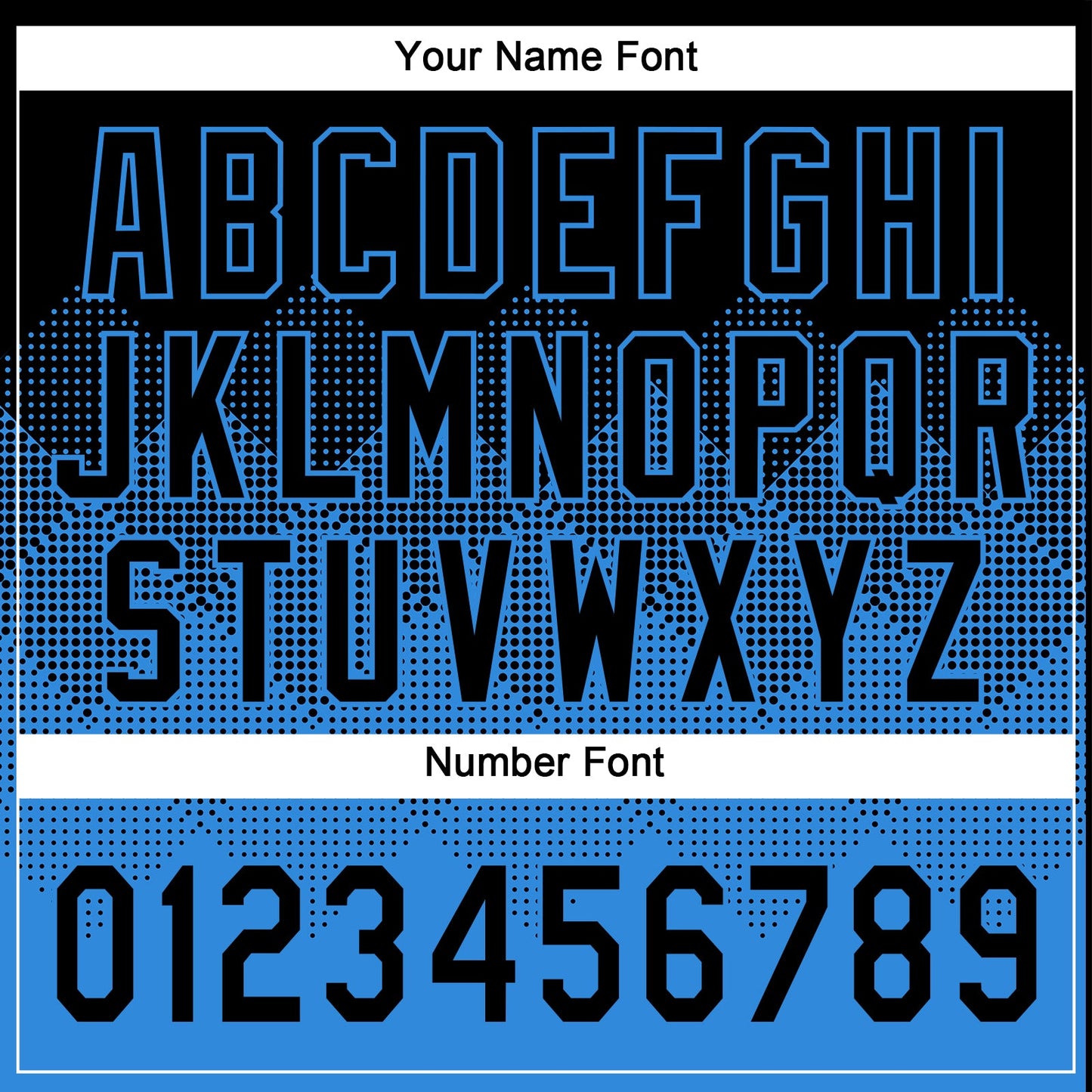 Custom Black Electric Blue 3D Gradient Square Shape Two-Button Unisex Softball Jersey Limited