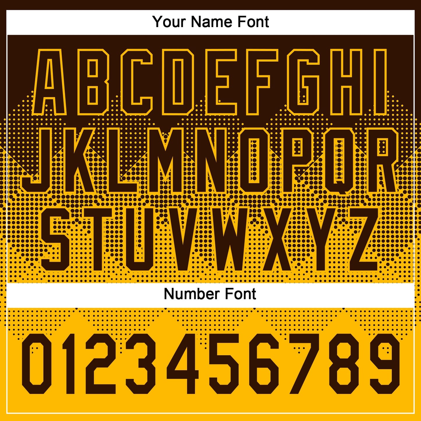 Custom Brown Gold 3D Gradient Square Shape Two-Button Unisex Softball Jersey Limited