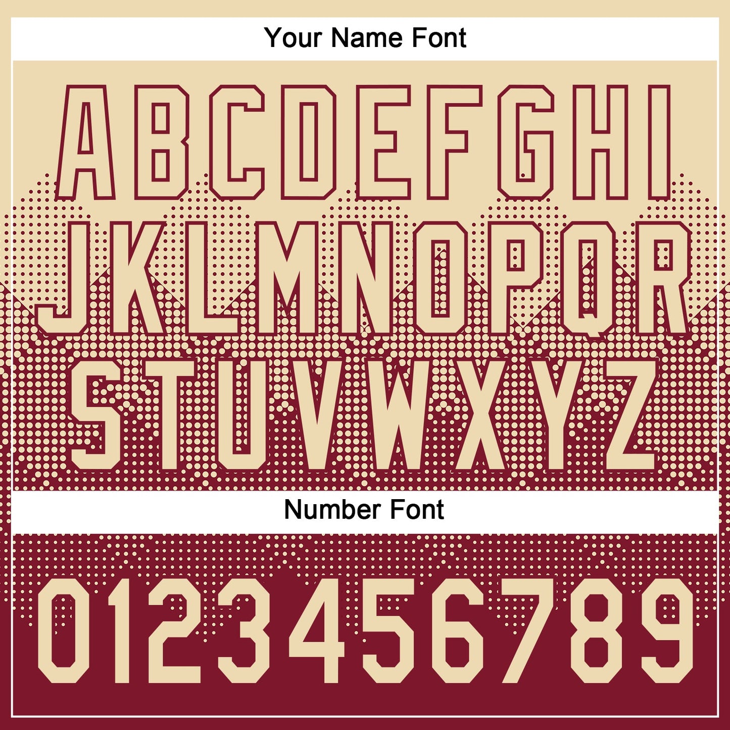 Custom Cream Crimson 3D Gradient Square Shape Two-Button Unisex Softball Jersey Limited