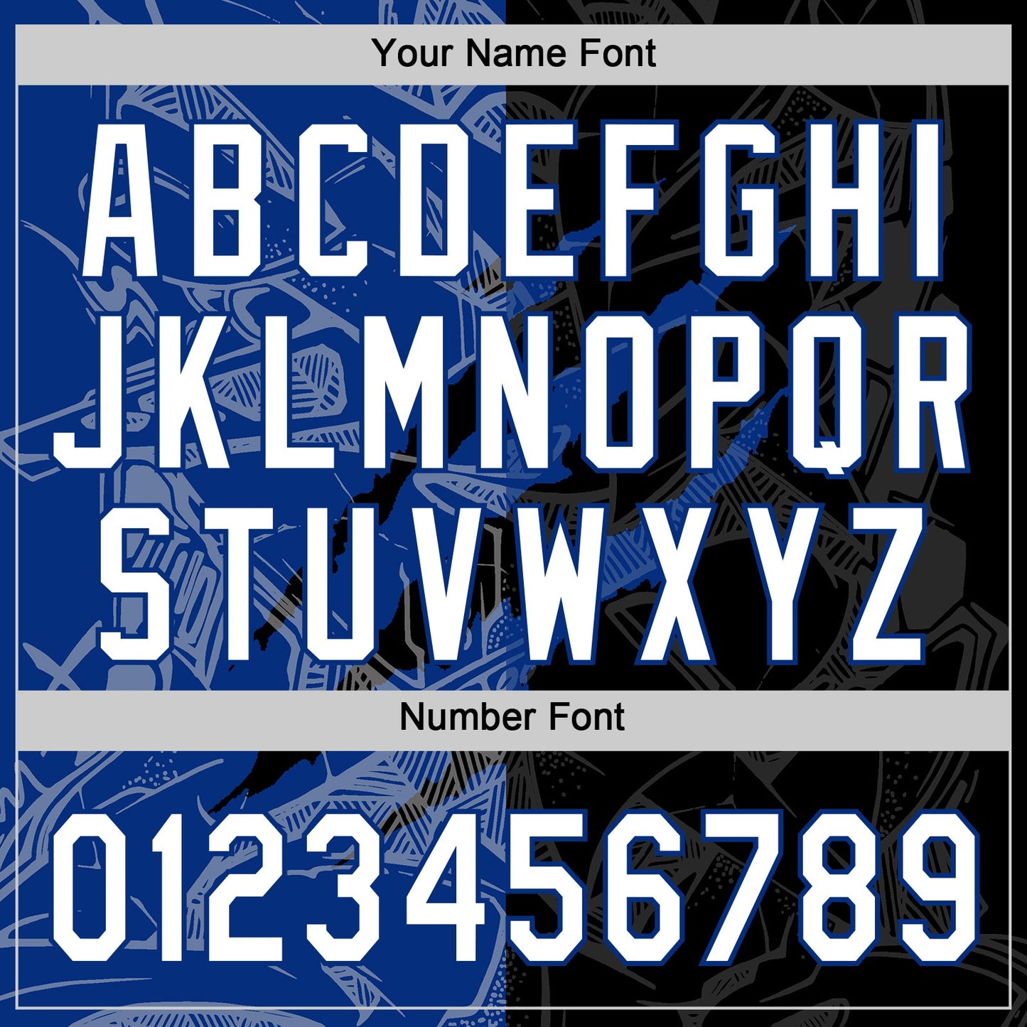 Custom Graffiti Pattern White Black-Royal 3D Scratch Two-Button Unisex Softball Jersey Limited