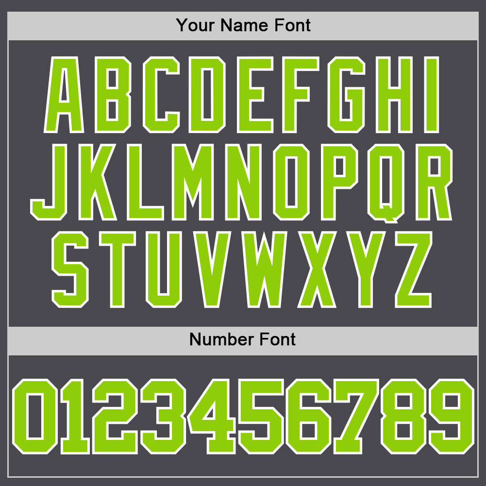 Custom Steel Gray Neon Green-White Authentic Basketball Jersey Limited