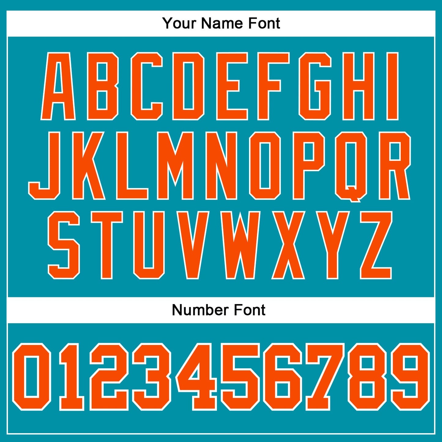 Custom Teal White Pinstripe Orange Authentic Basketball Jersey Limited