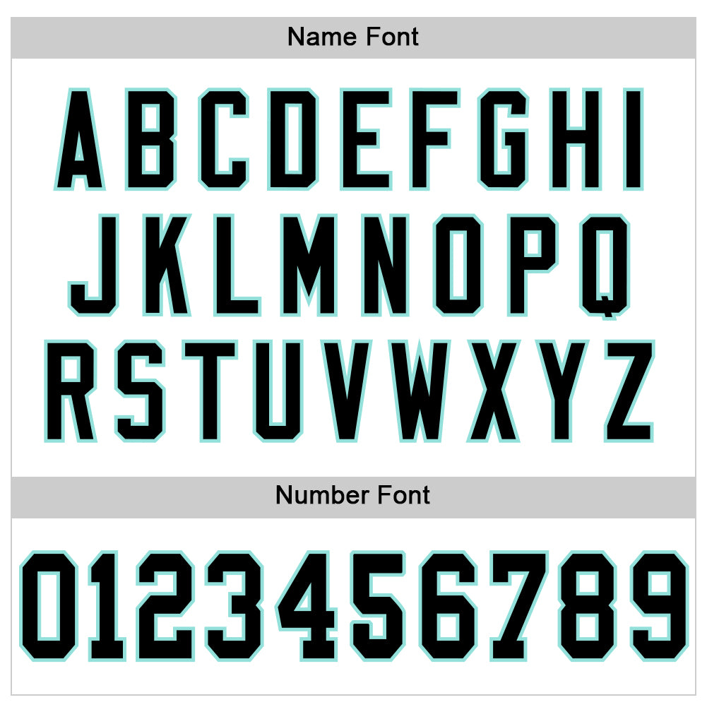 Custom White Black-Ice Blue Mesh Authentic Football Jersey Limited