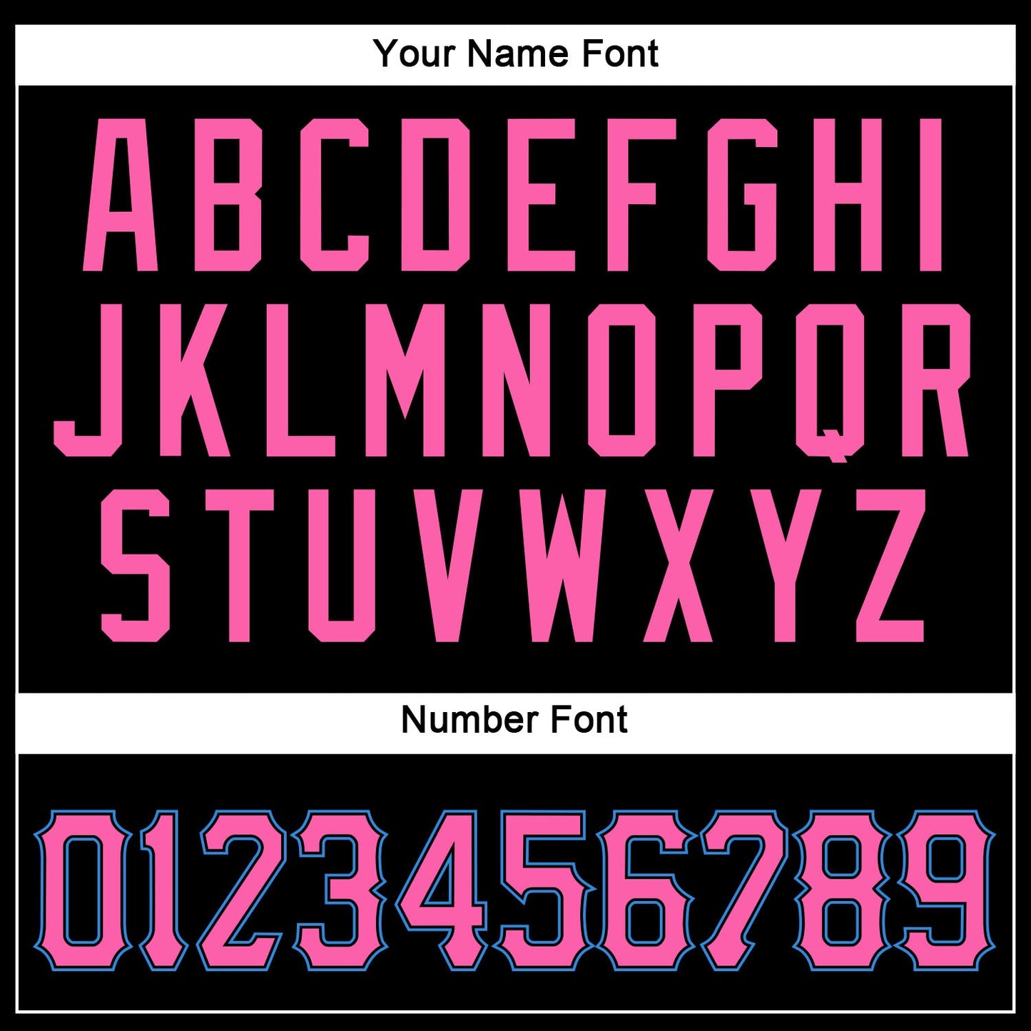 Custom Black Pink-Powder Blue Mesh Authentic Throwback Football Jersey Limited