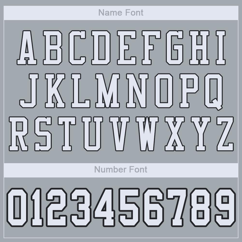 Custom Silver White-Black Mesh Authentic Football Jersey Limited