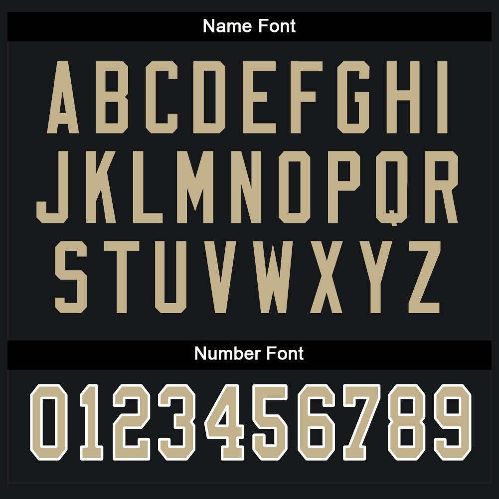 Custom Black Vegas Gold-White Mesh Split Fashion Football Jersey Limited