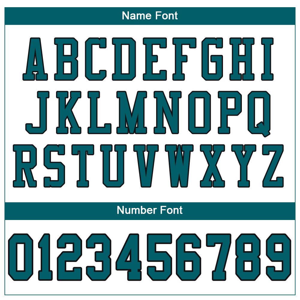 Custom White Teal-Black Mesh Authentic Football Jersey Limited