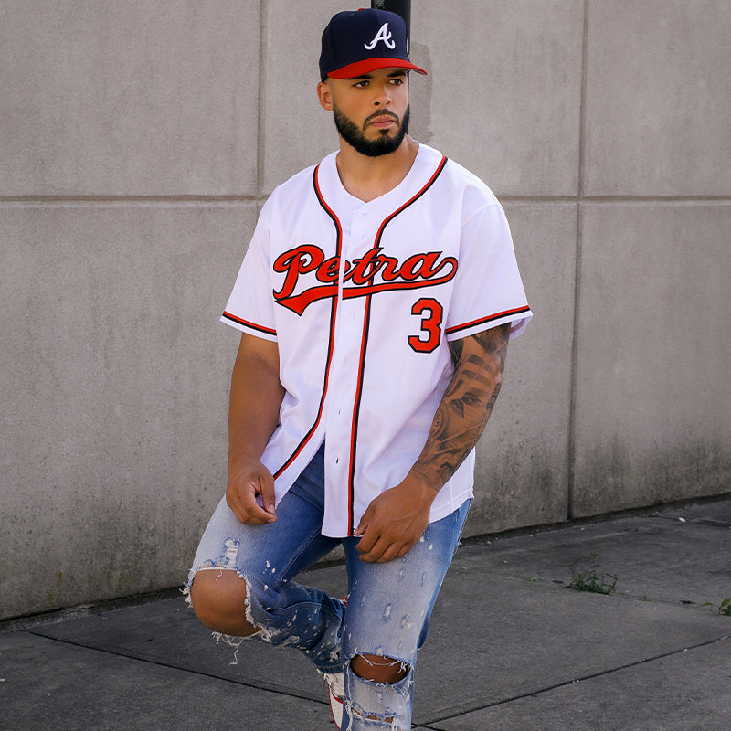 Custom Navy Orange-White Classic Style Authentic Baseball Jersey Limited