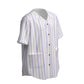 Custom Purple Lavender Pinstripe Minimalist Fashion Textured Baseball Jersey Limited