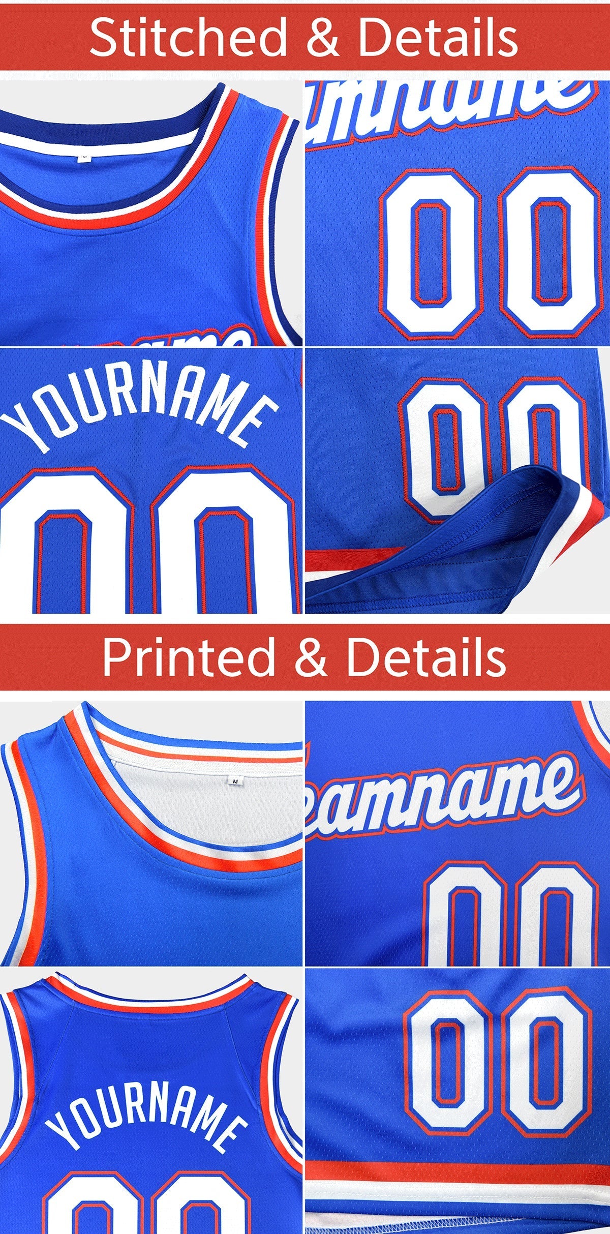 Custom Red White Classic Sets Basketball Jersey Limited