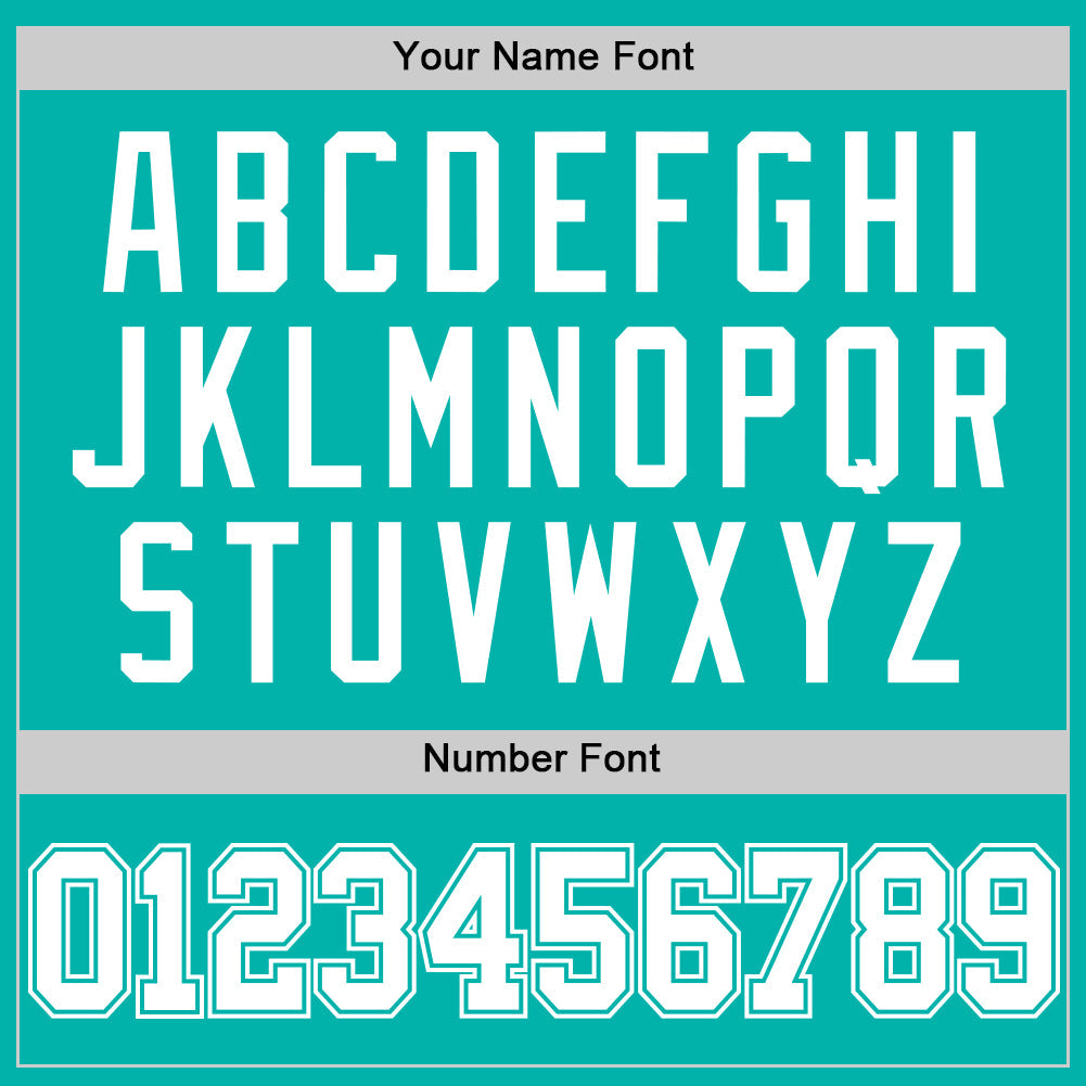 Custom Aqua White Authentic Basketball Jersey Limited