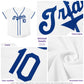 Custom White Team Classic Authentic Baseball Jersey Limited