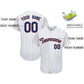 Custom Royal Team Classic Style Stripe Fashion Authentic Baseball Jersey Limited