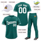 Custom Teal White Classic Style  Baseball Uniform Jersey/Pants/Hat Package For Team Limited