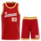 Custom Red White Classic Sets Sports Uniform Basketball Jersey