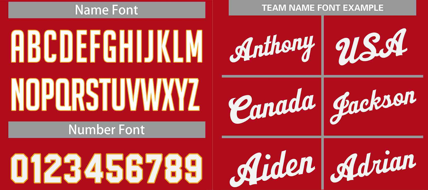 Custom Red White Classic Sets Sports Uniform Basketball Jersey Limited