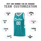 Custom Aqua White and White Gradient Star Graffiti Pattern Sports Uniform Basketball Jersey Limited