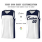 Custom White Navy Classic Sets Sports Uniform Basketball Jersey Limited