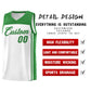 Custom White Kelly Green Classic Sets Sports Uniform Basketball Jersey Limited