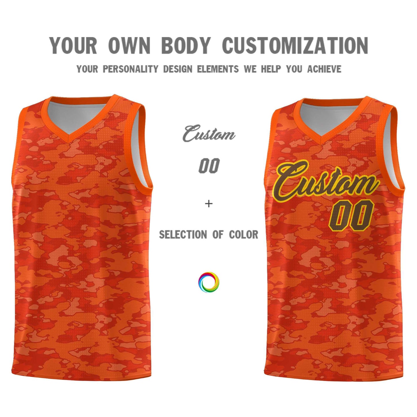 Custom Personalized Camo Sets Sports Uniform Basketball Jersey Limited