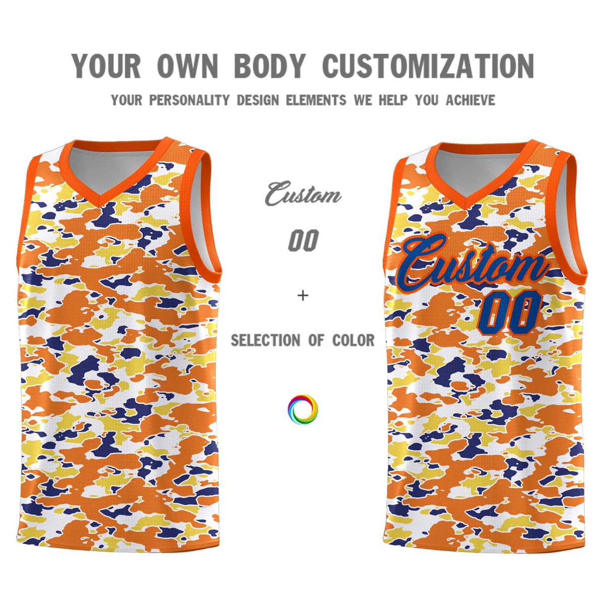 Custom Personalized Camo Sets Sports Uniform Basketball Jersey Limited