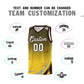 Custom Olive Gold Gradient Star Graffiti Pattern Sports Uniform Basketball Jersey Limited