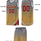 Custom Gray Old Gold Gradient Star Graffiti Pattern Sports Uniform Basketball Jersey Limited