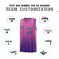 Custom Pink Purple Gradient Fashion Sets Sports Stripe Uniform Basketball Jersey Limited