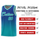 Custom Royal Bright Green Gradient Fashion Sets Sports Stripe Uniform Basketball Jersey Limited
