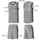 Custom Dark Gray Black Personalized Indians Pattern Sets Sports Uniform Basketball Jersey Limited
