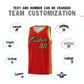Custom Red Desert Yellow Personalized Indians Pattern Sets Sports Uniform Basketball Jersey Limited