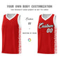 Custom Red White Personalized Indians Pattern Sets Sports Uniform Basketball Jersey Limited