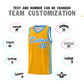 Custom Yellow Powder Blue Personalized Indians Pattern Sets Sports Uniform Basketball Jersey Limited