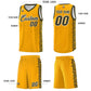 Custom Yellow Olive Personalized Indians Pattern Sets Sports Uniform Basketball Jersey Limited