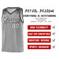 Custom Dark Gray Black Personalized Indians Print Sets Sports Uniform Basketball Jersey Limited