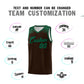 Custom Brown Kelly Green Personalized Indians Print Sets Sports Uniform Basketball Jersey Limited