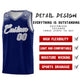 Custom Royal Gray Personalized Indians Print Sets Sports Uniform Basketball Jersey Limited