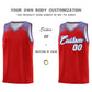 Custom Red Powder Blue Personalized Indians Print Sets Sports Uniform Basketball Jersey Limited