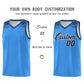 Custom Powder Blue Black Personalized Indians Print Sets Sports Uniform Basketball Jersey Limited
