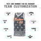 Custom Dark Gray White Personalized Cashew Pattern Sports Uniform Basketball Jersey Limited